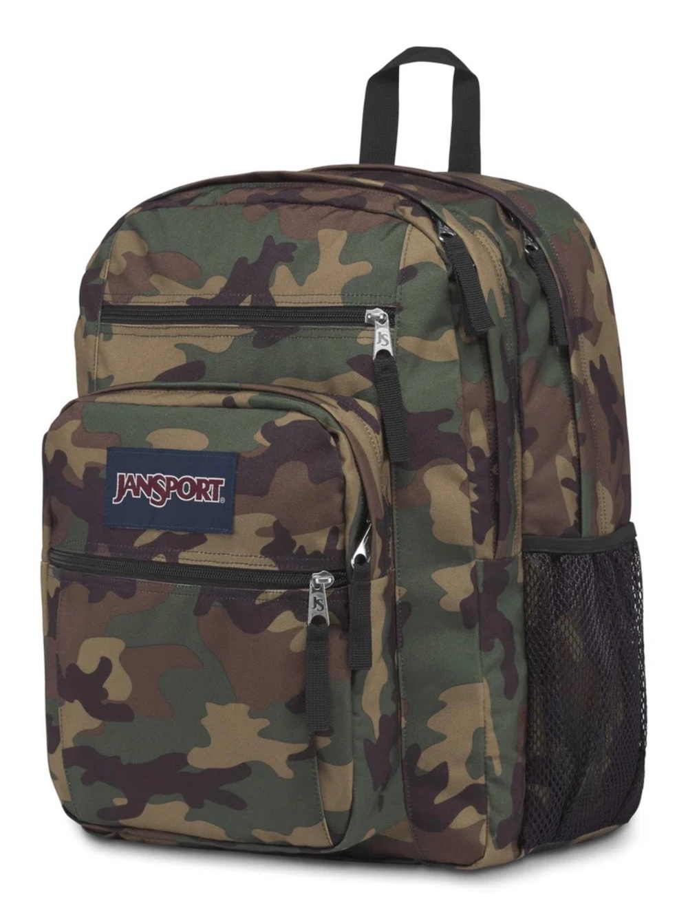 Jansport Camo Backpack in Green and Brown